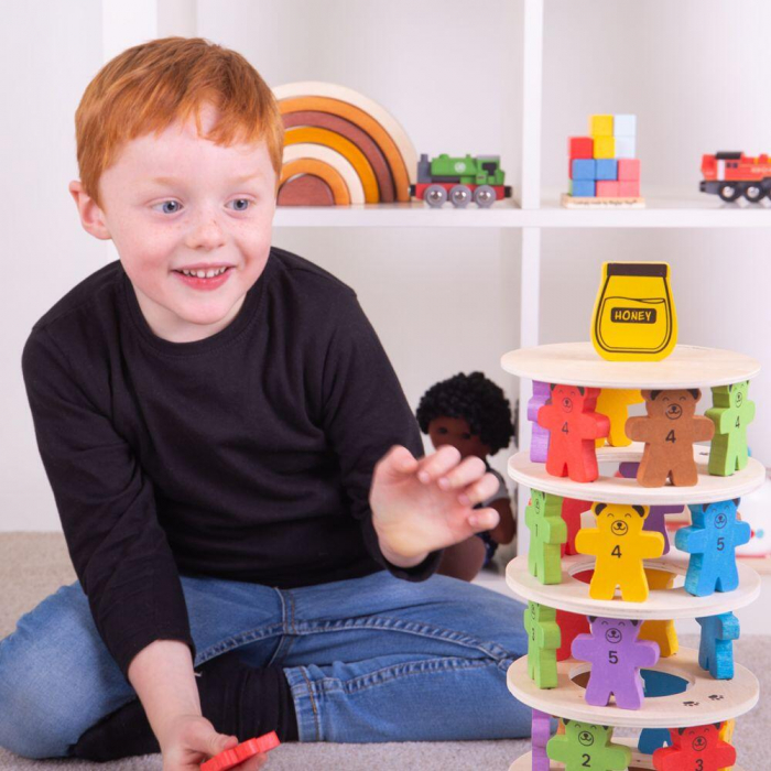 Joc indemanare - Cursa ursuletilor, BIGJIGS Toys, 2-3 ani + [3]