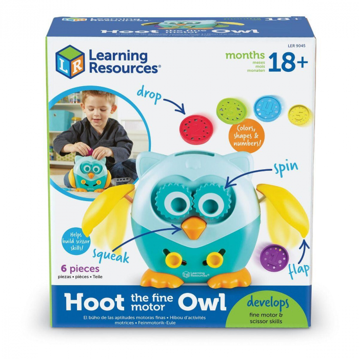 Joc interactiv - Bufnita cea isteata, Learning Resources, 1-2 ani + [4]