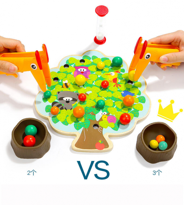 Joc interactiv - Culege merele, Topbright, 2-3 ani + [5]