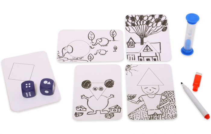 Joc interactiv - Inventeaza o poveste, Chalk and Chuckles, 4-5 ani + [5]