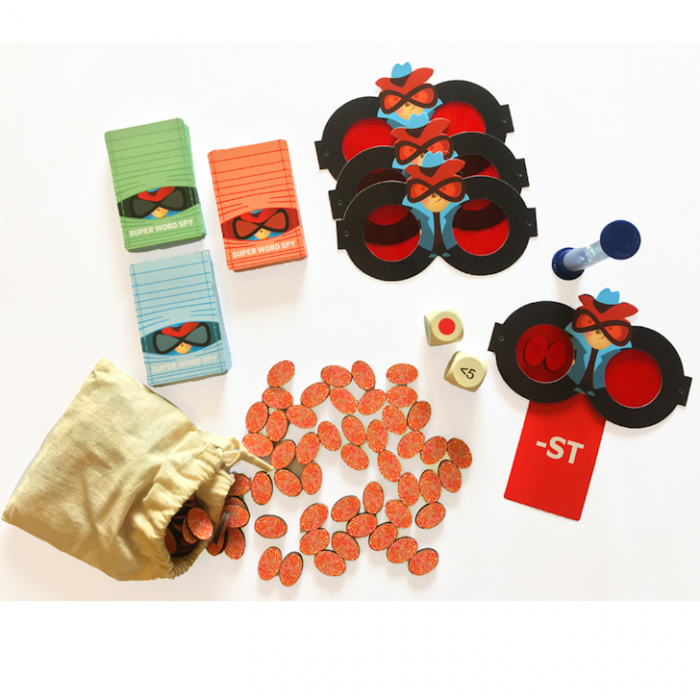 Joc interactiv Super spionul cuvintelor, Chalk and Chuckles, 2-3 ani + [2]