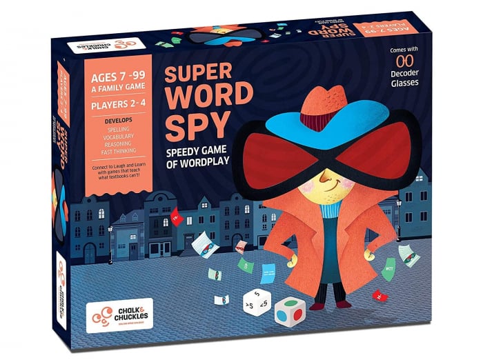 Joc interactiv Super spionul cuvintelor, Chalk and Chuckles, 2-3 ani + [5]