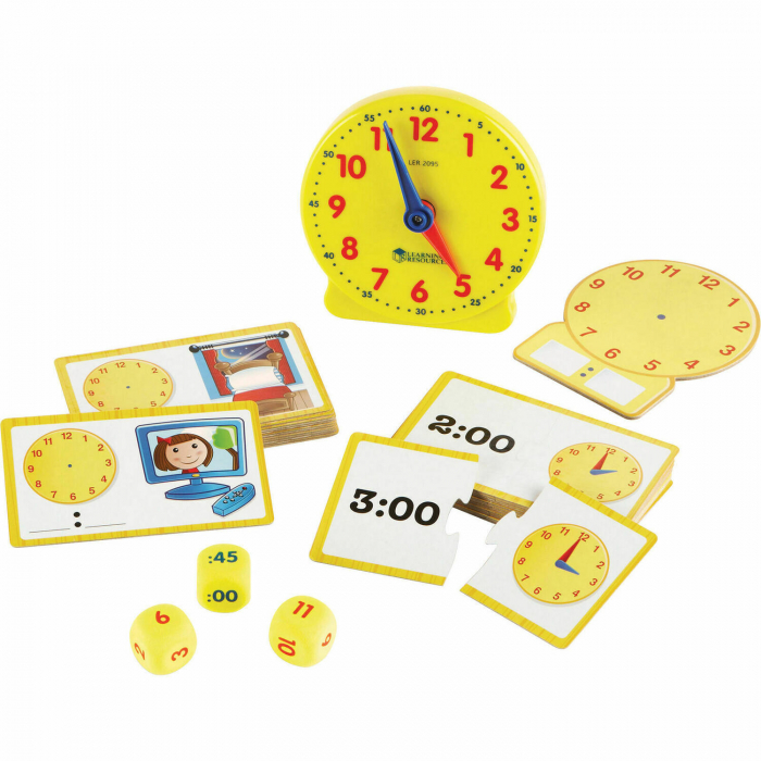 Joc - Invatam ceasul, Learning Resources, 4-5 ani + [2]