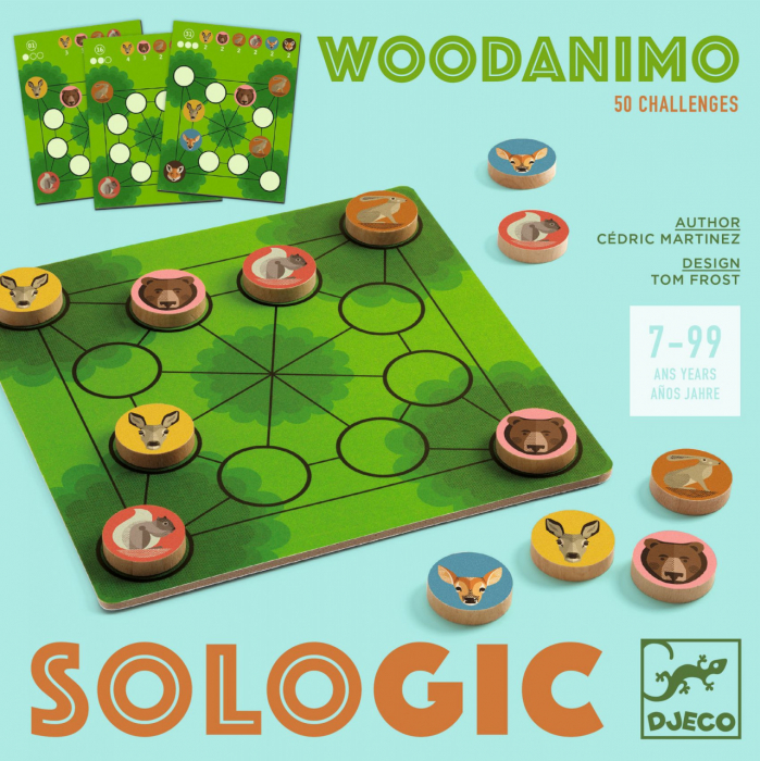 Joc logic Woodanimo, Djeco, 7 ani+ [3]