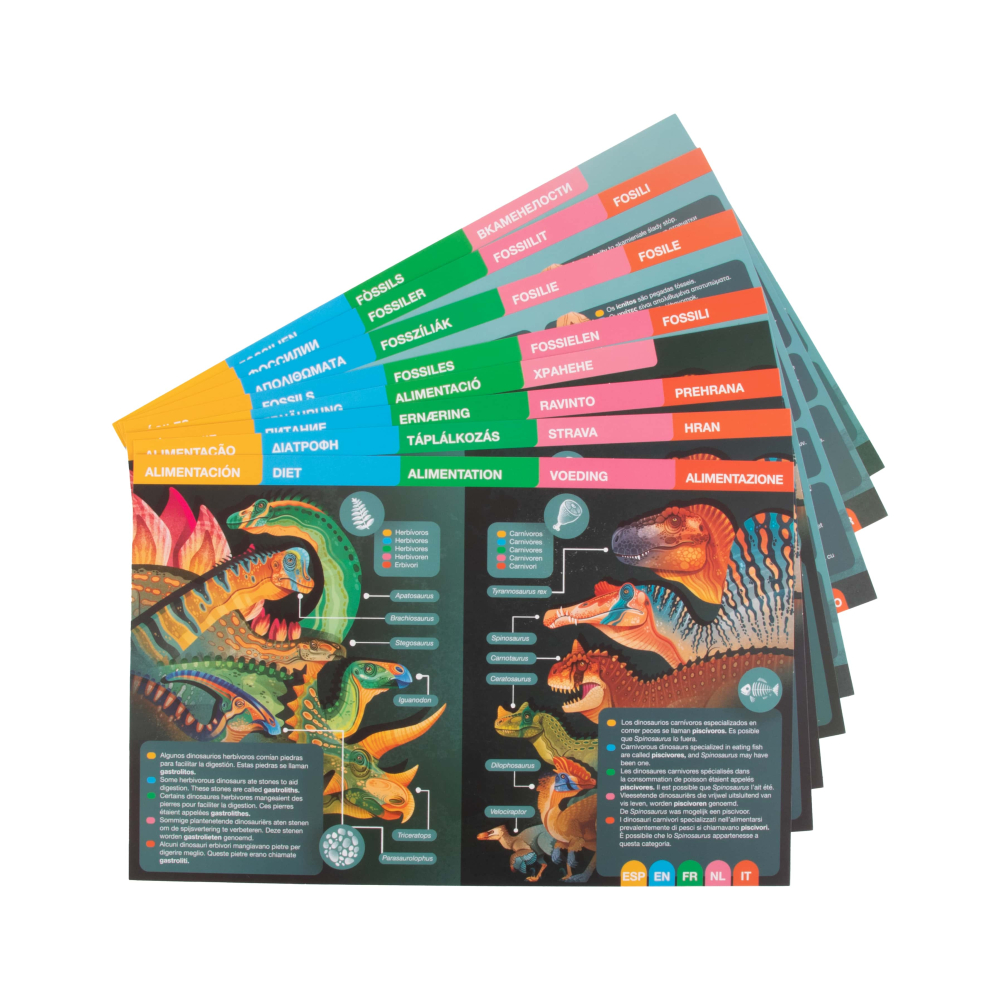 Joc magnetic Dinozauri 44 piese, Apli Kids, +5 ani [5]