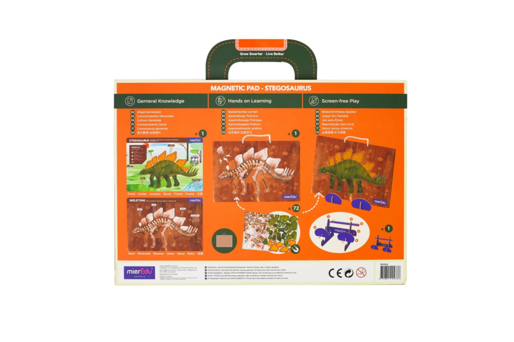Joc magnetic educativ -Stegosaurus [2]