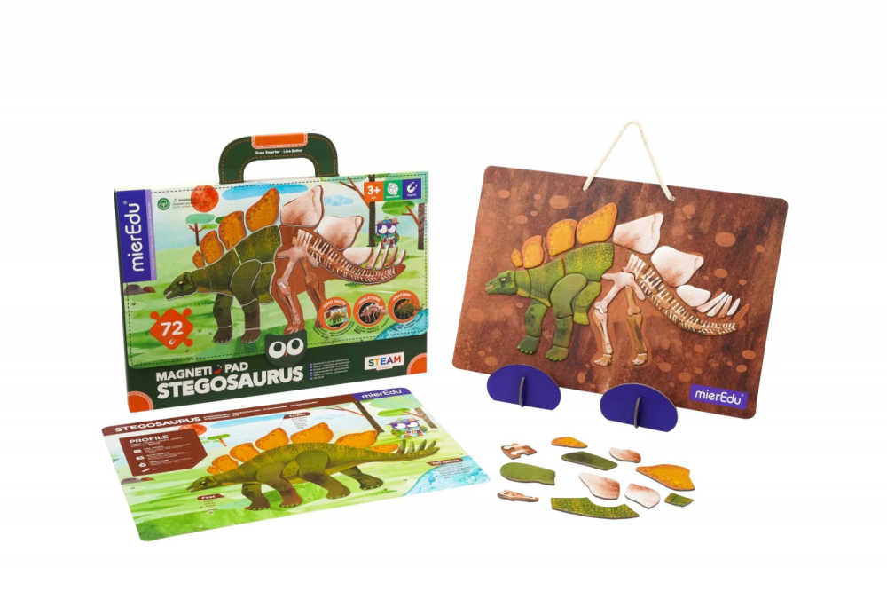 Joc magnetic educativ -Stegosaurus [3]