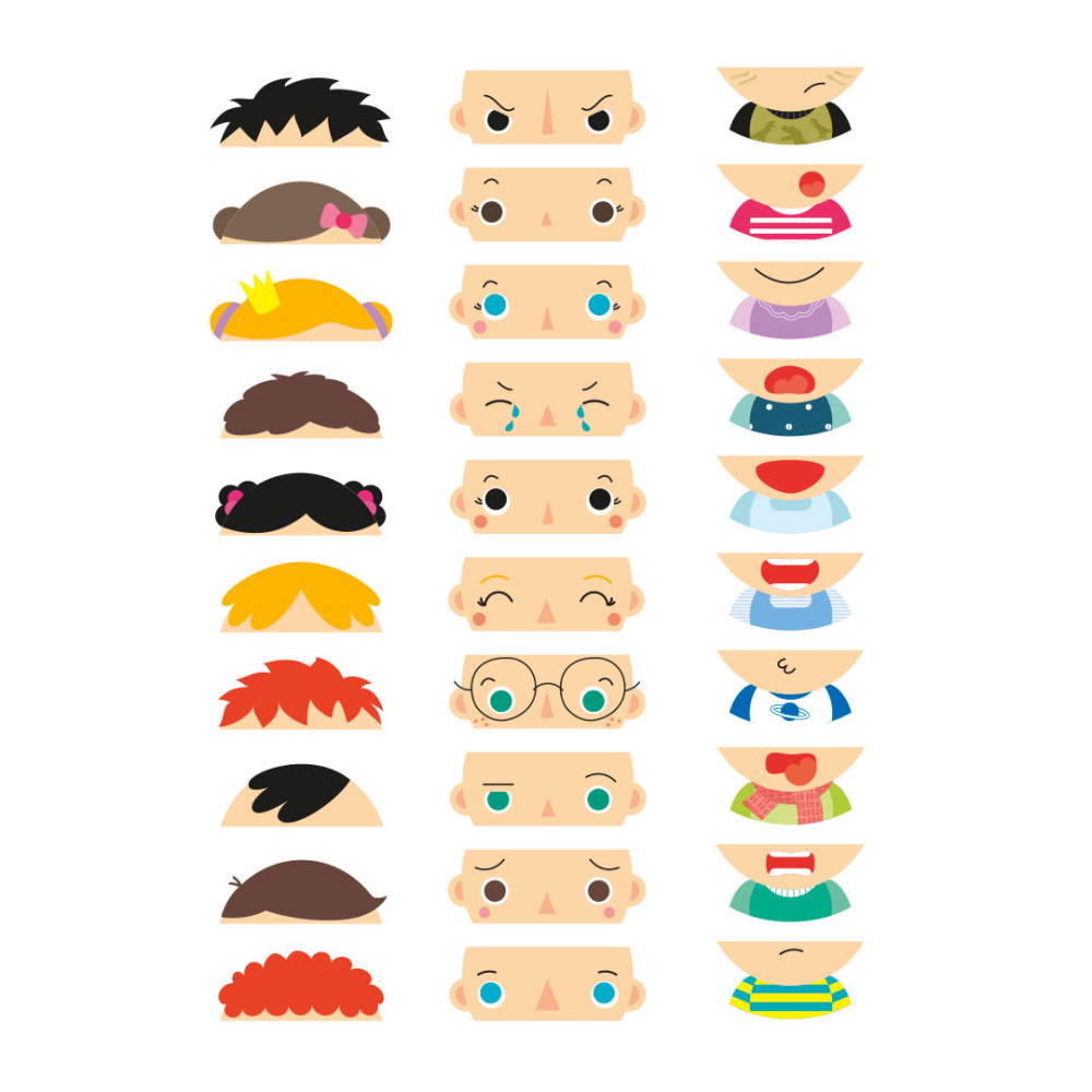 Joc magnetic Emotii - Creeaza Expresii, Apli Kids, +3 ani [3]