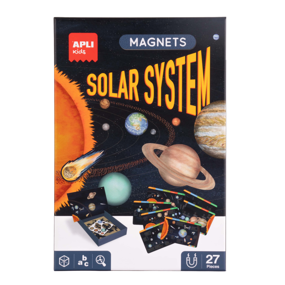 Joc magnetic Sistemul Solar, Apli Kids, +5 ani [2]
