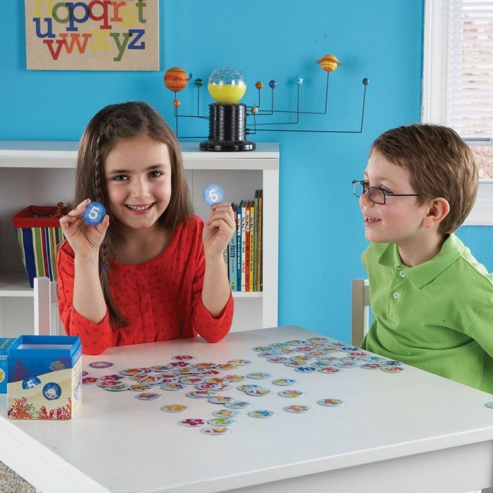 Joc matematic - I sea 10!, Learning Resources, 6-7 ani + [4]