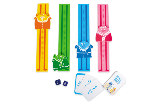 Joc matematic - Long Legs, Chalk and Chuckles, 6-7 ani + [2]