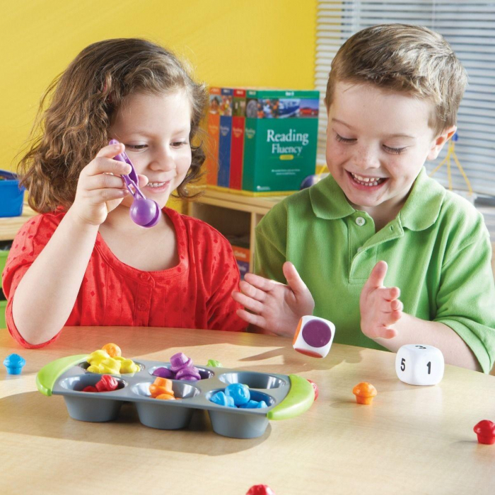 Joc matematic - Mini briose, Learning Resources, 2-3 ani + [5]