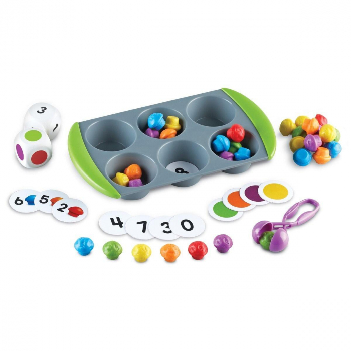 Joc matematic - Mini briose, Learning Resources, 2-3 ani + [3]