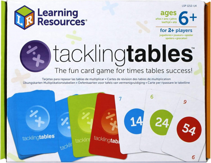 Joc matematic - Tacklingtables™, Learning Resources, 4-5 ani + [5]