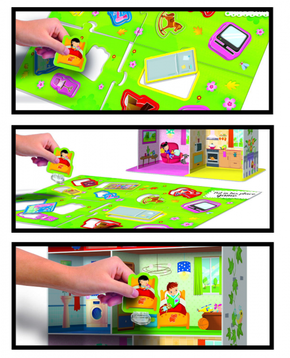 Joc Montessori Maxi - Casuta mea, LISCIANI, 2-3 ani + [3]