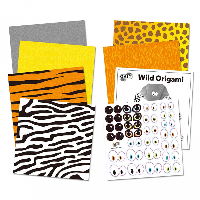 Joc Origami - Animalute salbatice, Galt, 6-7 ani + [8]
