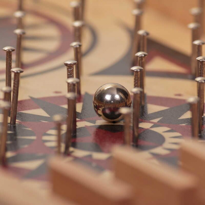Joc Pinball din lemn, TOBAR, 8-9 ani + [3]