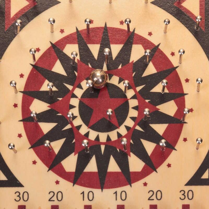 Joc Pinball din lemn, TOBAR, 8-9 ani + [2]