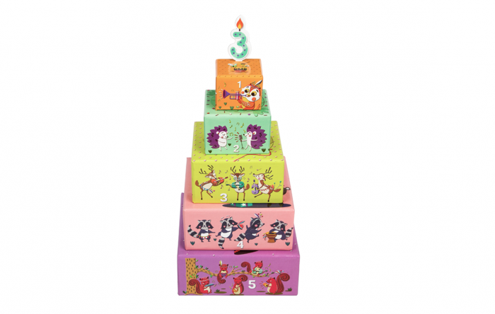 Joc - Primul tort al ursuletului, Chalk and Chuckles, 2-3 ani + [3]