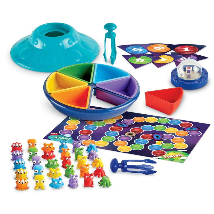 Joc sortare - Extraterestrii prietenosi, Learning Resources, 4-5 ani + [3]