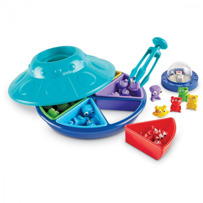 Joc sortare - Extraterestrii prietenosi, Learning Resources, 4-5 ani + [6]