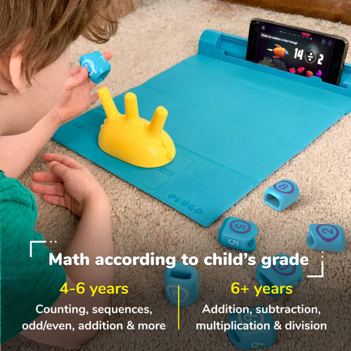 Joc STEM Plugo Count, Matematica, PlayShifu, 4 ani+ [4]