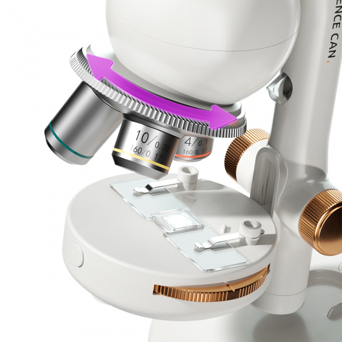 Joc STEM Set de laborator Microscop 1600, TopBright, +6 ani [3]