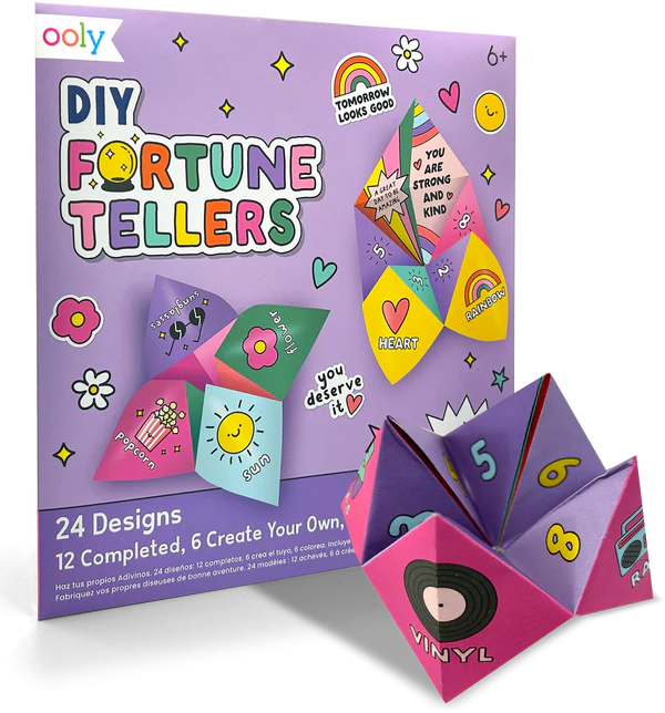Jocul copilariei - Solnita, set creativ DIY - 24 modele, Fortune Teller [1]