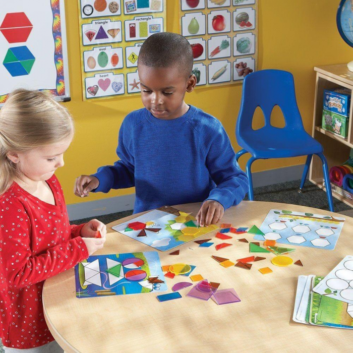 Jocul formelor geometrice, Learning Resources, 4-5 ani + [3]