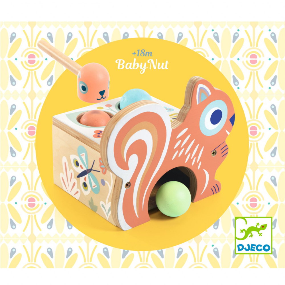 Jucarie bebe BabyNut, Djeco, 18 luni+ [2]