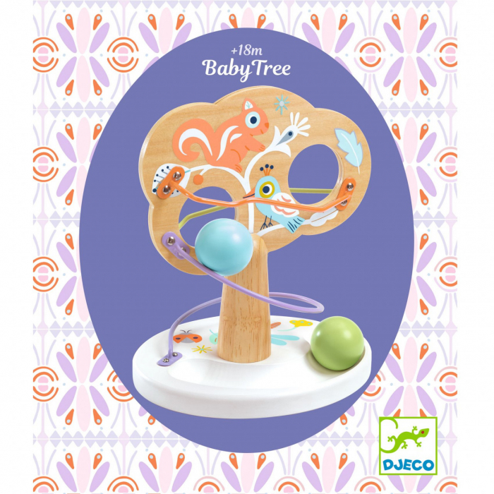 Jucarie bebe BabyTree, Djeco, 18 luni+ [3]