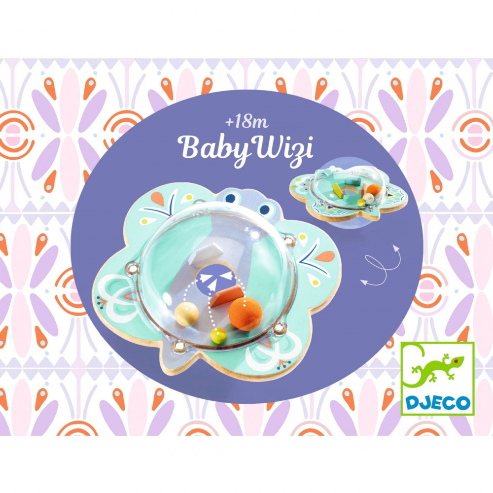 Jucarie bebe BabyWizi, Djeco, 18 luni+ [5]