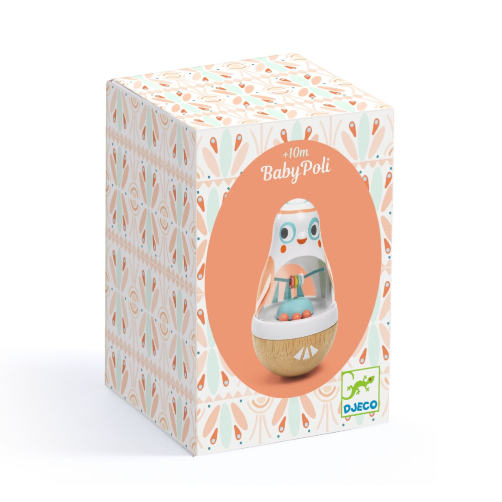 Jucarie bebe Djeco Babypoli, 0-1 ani + [4]