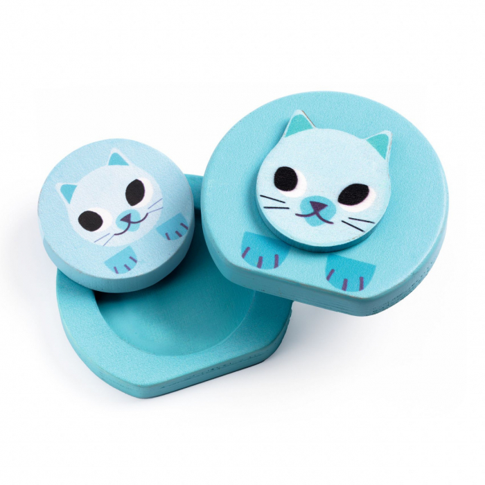 Jucarie bebe educativa Kimami Farm Djeco, 12 luni+ [3]