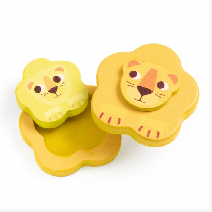 Jucarie bebe educativa Kimami Wild Djeco, 12 luni+ [3]