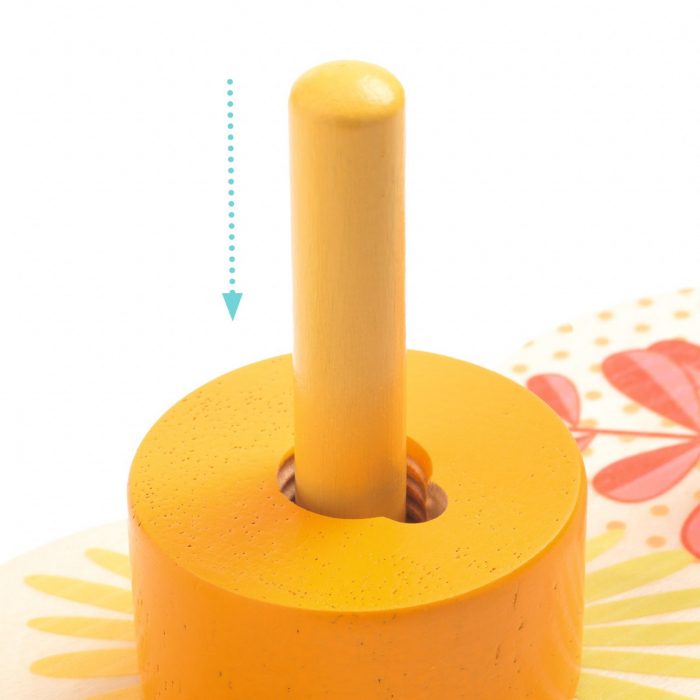 Jucarie bebe educativa MultiStack Djeco, 18 luni+ [4]