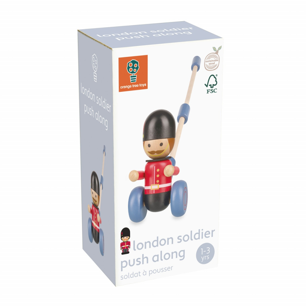 Jucarie de impins soldat londonez, Orange Tree Toys [5]