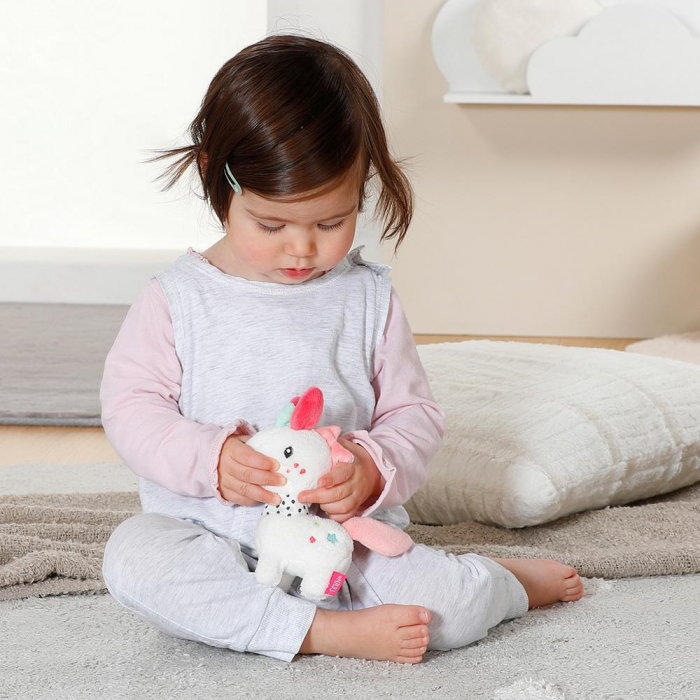 Jucarie de plus mini - Unicorn, Fehn, 0-1 ani + [4]