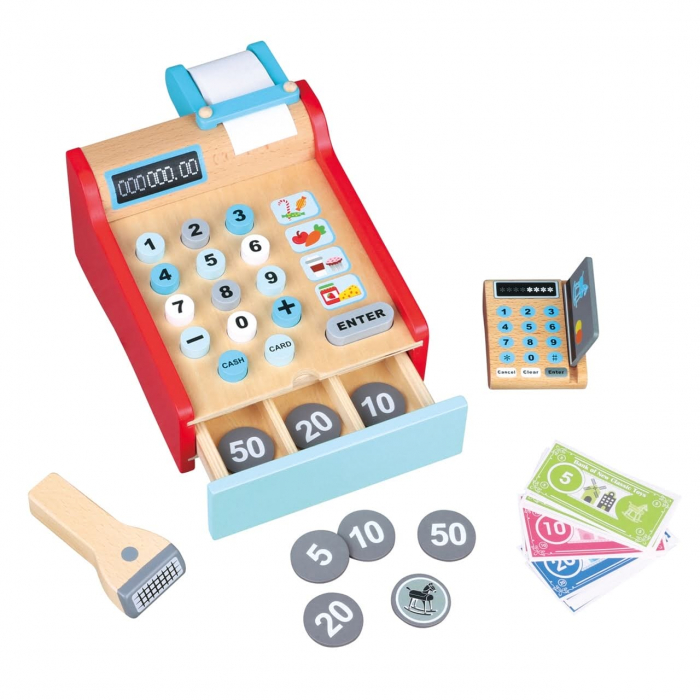 Jucarie de rol Casa de marcat, New Classic Toys, 2-3 ani + [8]