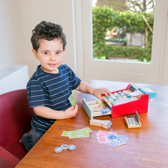 Jucarie de rol Casa de marcat, New Classic Toys, 2-3 ani + [4]