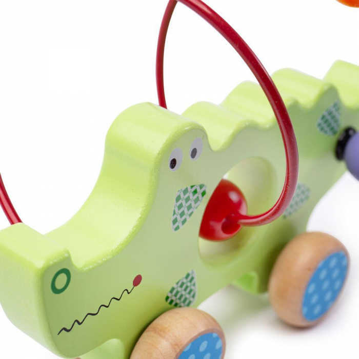Jucarie dexteritate - Crocodil, BIGJIGS Toys, 1-2 ani + [2]