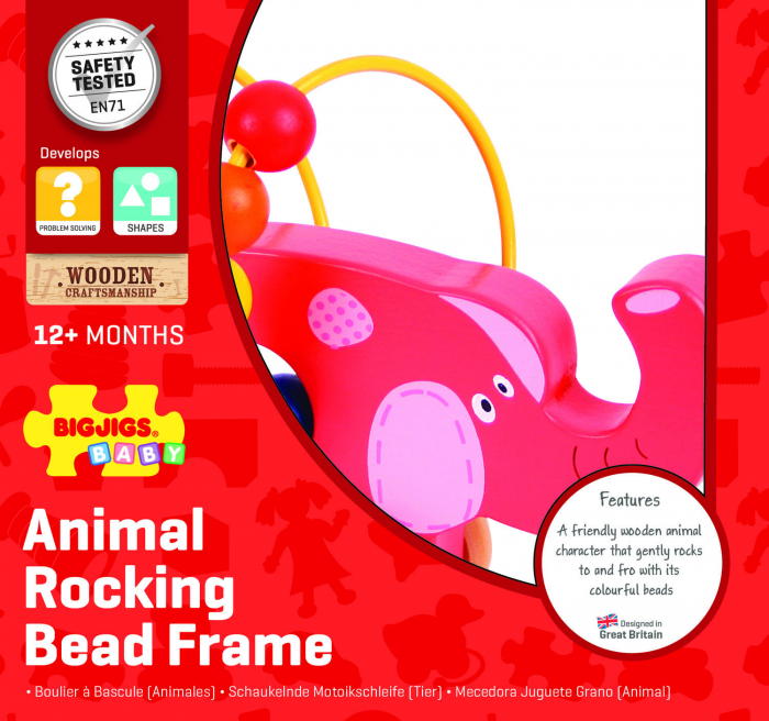 Jucarie dexteritate - Elefantel, BIGJIGS Toys, 1-2 ani + [3]