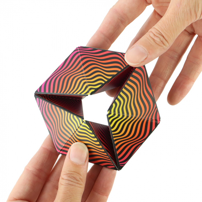 Jucarie interactiva Fidget Forme geometrice magnetic [5]