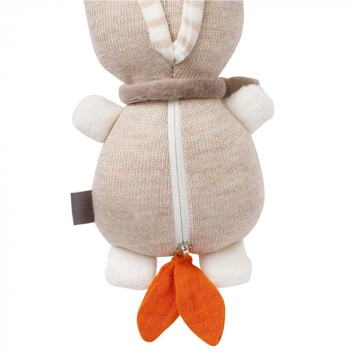Jucarie muzicala mini - Ursulet NATUR, Fehn, 0-1 ani + [2]