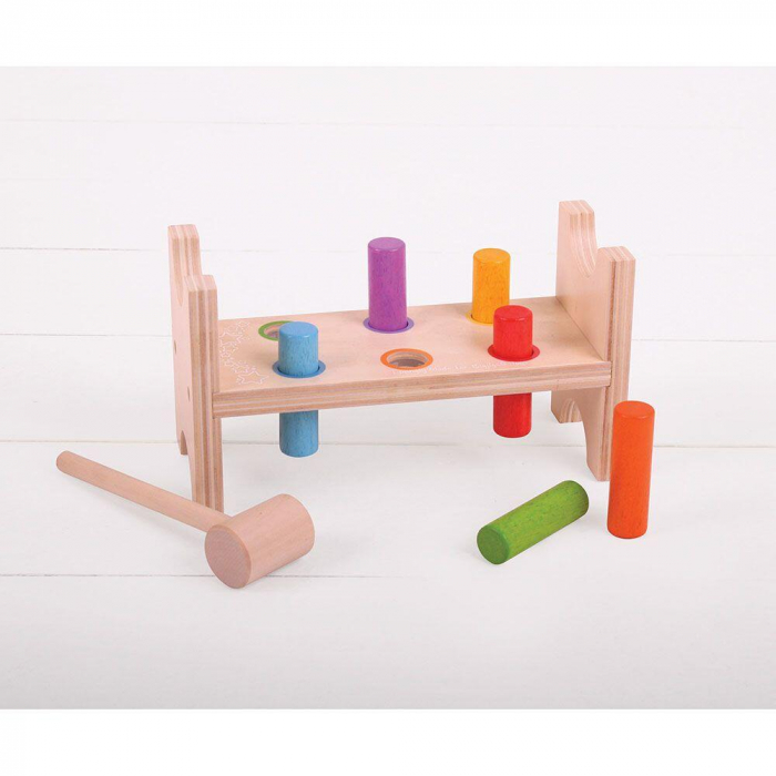 Jucarie pentru percutie, BIGJIGS Toys, 1-2 ani + [2]