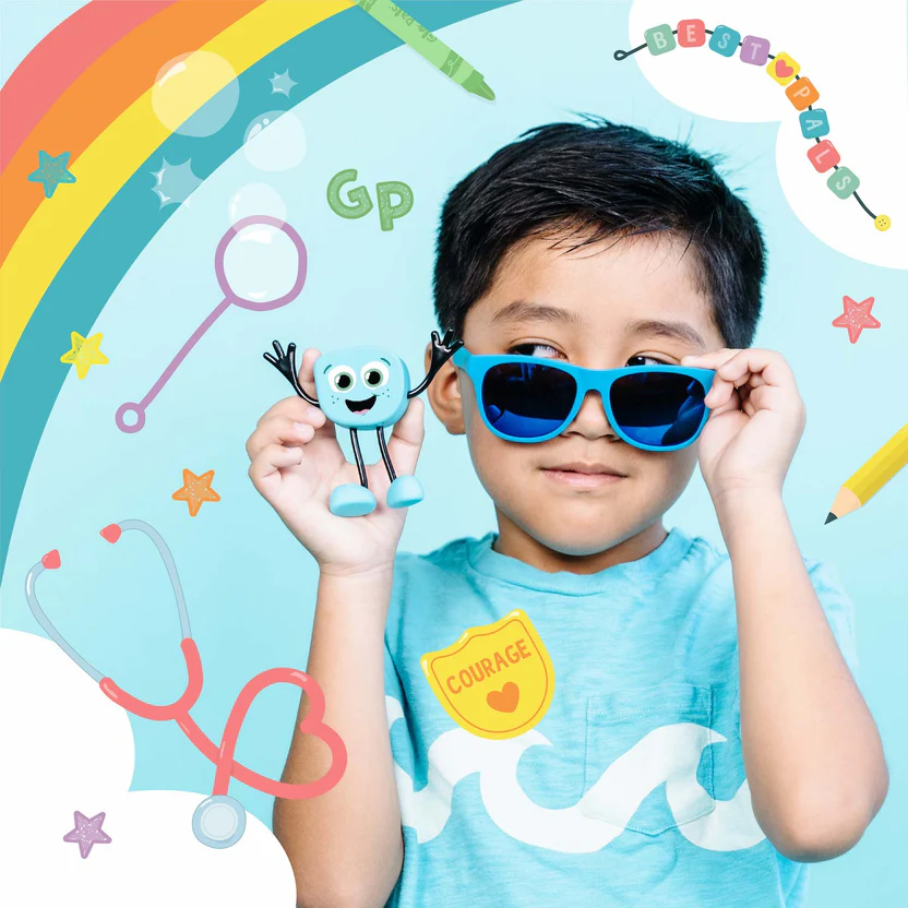 Jucarie senzoriala luminoasa Blair - Glo Pal, albastru [4]