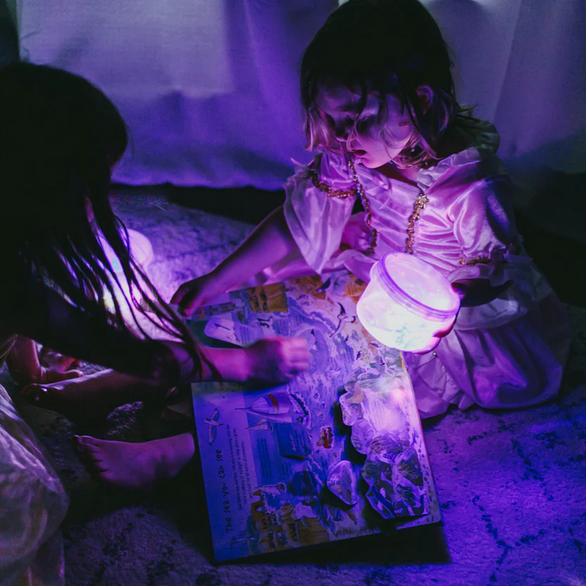 Jucarie senzoriala luminoasa Lumi - Glo Pal, mov [5]