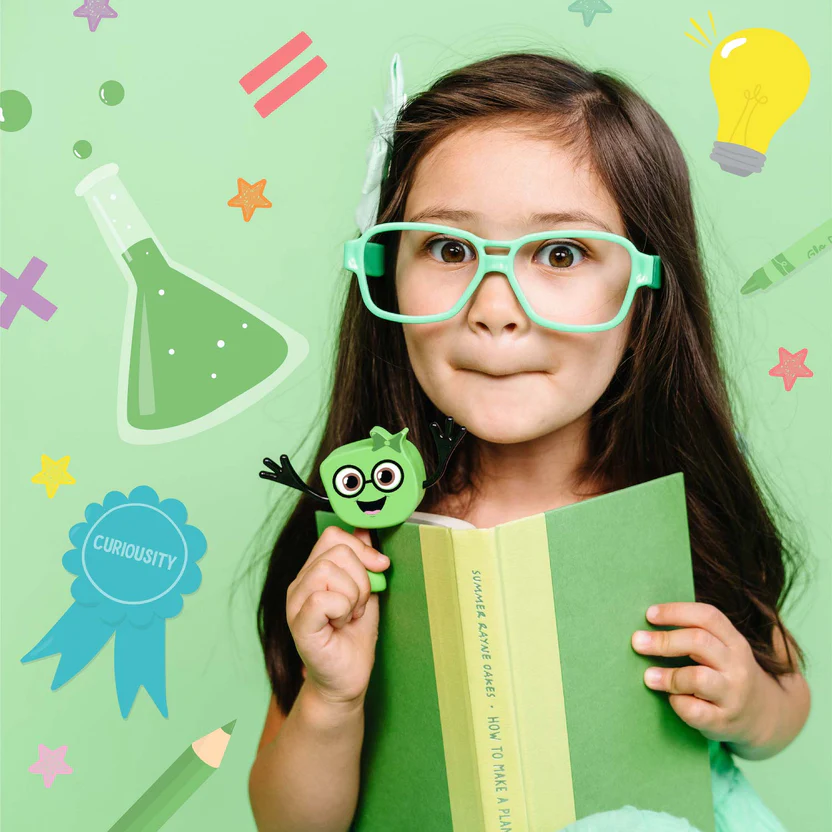 Jucarie senzoriala luminoasa Pippa - Glo Pal, verde [3]