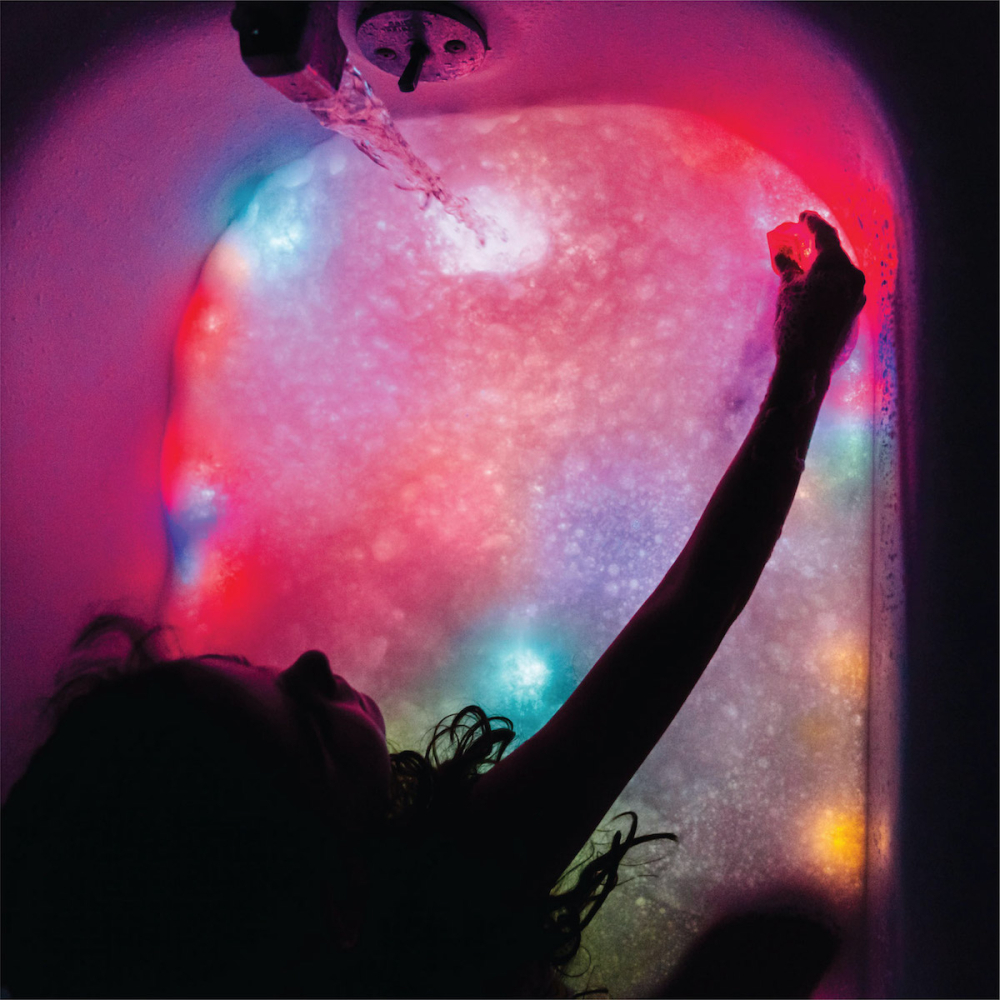 Jucarie senzoriala luminoasa Sammy - Glo Cube, rosu [6]