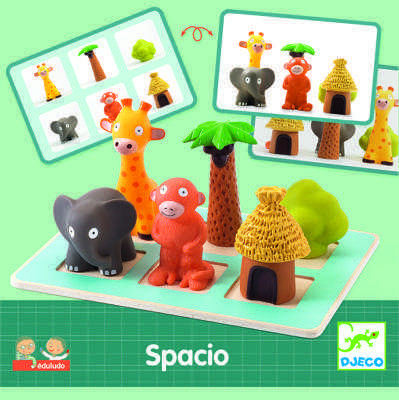 Jucarii Montessori Eduludo Djeco spatiu, 2-3 ani + [2]